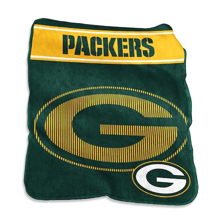 Logo Brands Green Bay Packers 60x80 Raschel Throw 612-26X